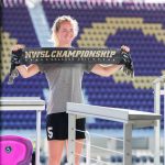 Sam Mewis during 2017 NWSL Media Day. (Monica Simoes)