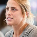 Abby Dahlkemper during 2017 NWSL Media Day. (Monica Simoes)