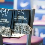 Scarves for the 2017 NWSL Championship. (Monica Simoes)