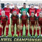 Portland Thorns FC starting lineup in the 2017 NWSL Championship. (Monica Simoes)