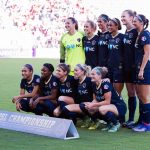 North Carolina Courage starting lineup in the 2017 NWSL Championship. (Monica Simoes)