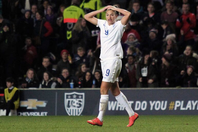 England's Jodie Taylor (joshjdss, wiki commons).