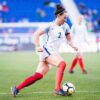 Defender Lucy Bronze during the 2018 SheBelieves Cup. (Monica Simoes)