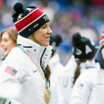 Meghan Duggan, member of the gold-medal winning U.S. Women's National Hockey Team, at the 2018 SheBelieves Cup. (Monica Simoes)