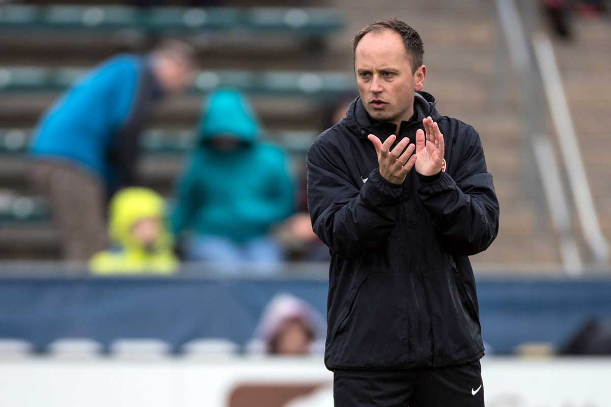 Portland Thorns FC's head coach Mark Parsons. » Our Game Magazine1200 x 800