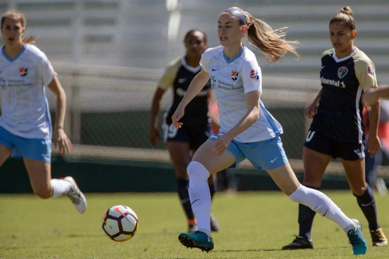 Sky Blue FC's Janine Beckie. (Shane Lardinois)