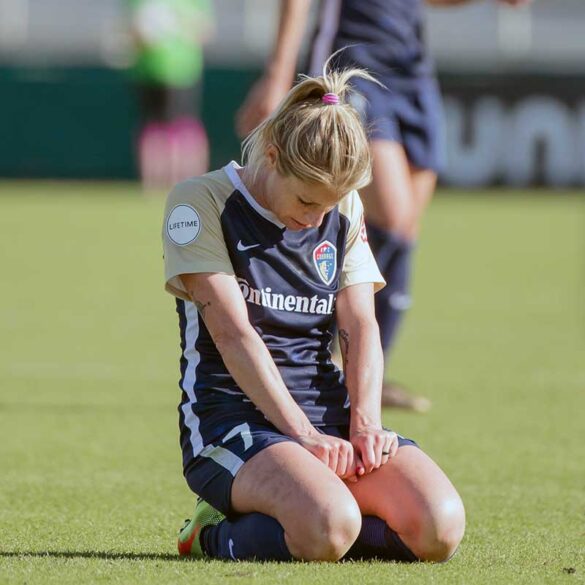 McCall Zerboni of the North Carolina Courage. (Shane Lardinois)