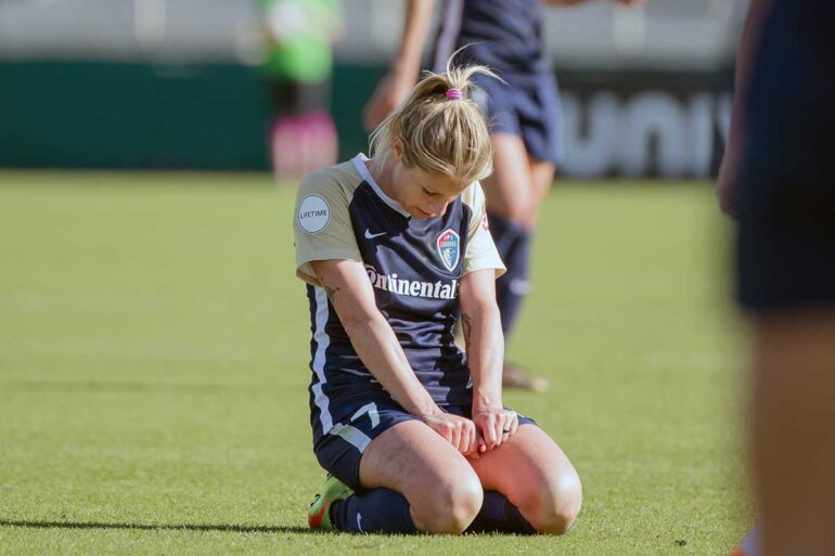 McCall Zerboni of the North Carolina Courage. (Shane Lardinois)