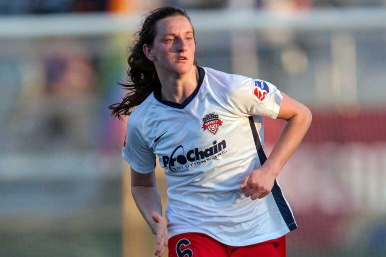 Andi Sullivan of the Washington Spirit. (Shane Lardinois)