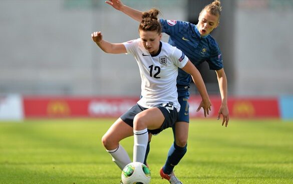 Melissa Lawley for England (UEFA).