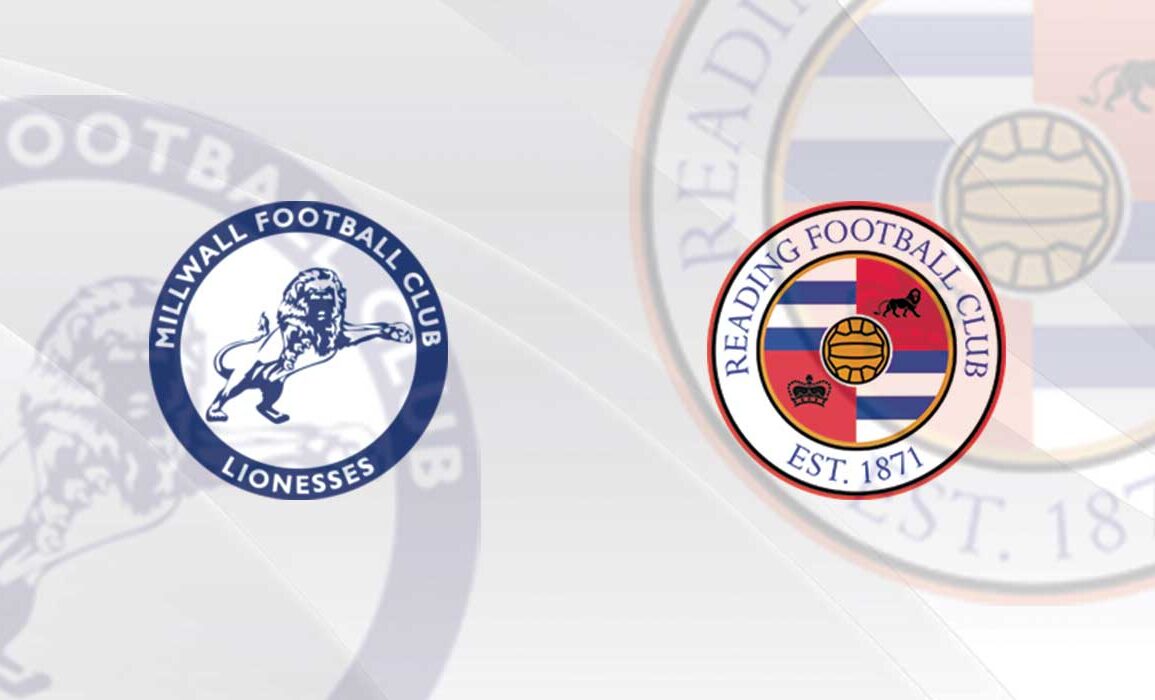 Millwall Lionesses and Reading FC logos
