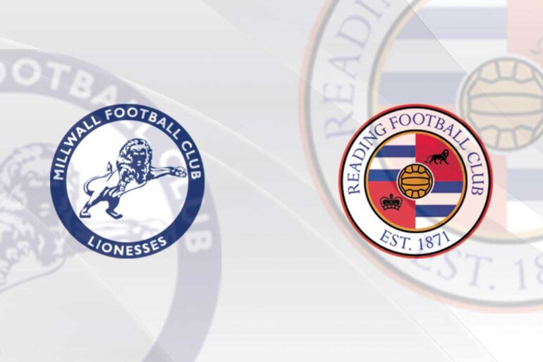 Millwall Lionesses and Reading FC logos