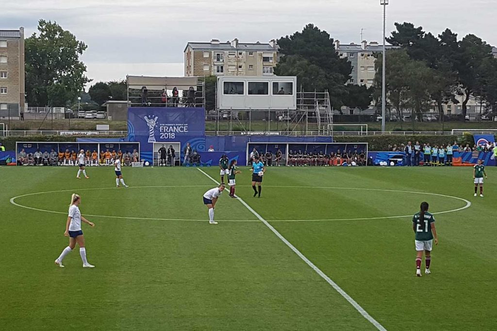 England versus Mexico at the 2018 U-20 World Cup. (Richard Laverty)