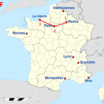 2019 World Cup Group F travel cities.