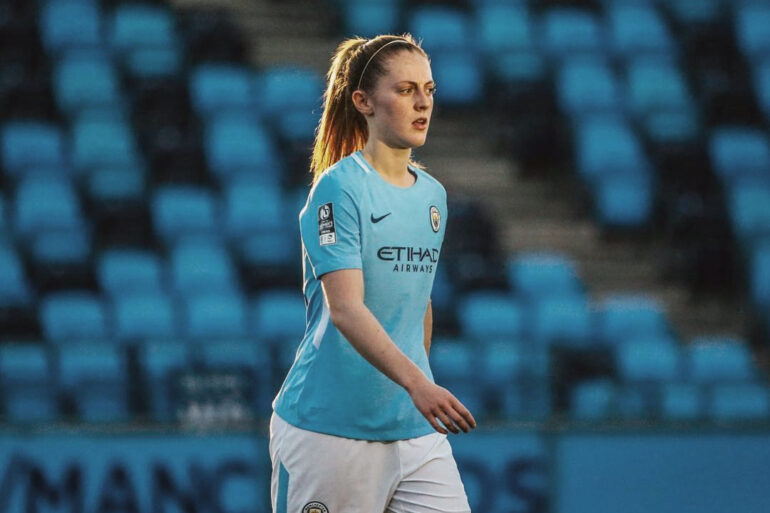 Keira Walsh for Man City (Keira Walsh, Instagram).