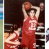 Michelle Betos as a young basketball player, with the Portland Thorns (Ray Terrill), and Reign FC headshot (Reign FC).