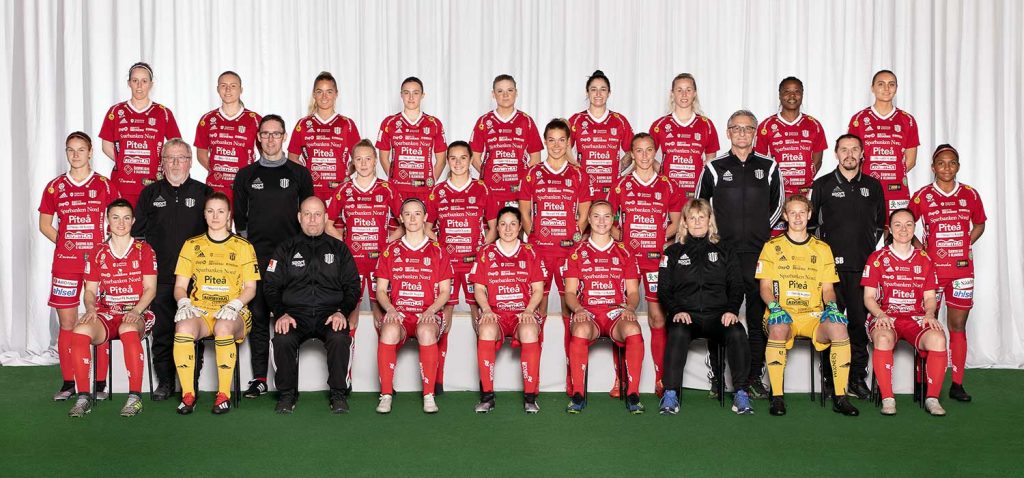 Piteå IF 2019 team photo (Piteå IF).