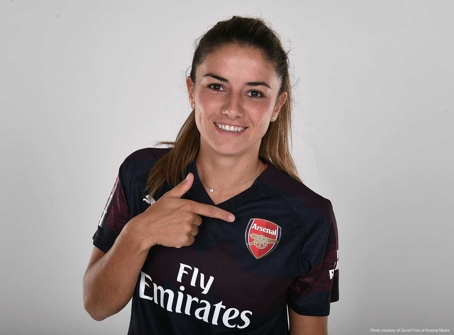 Danielle van de donk shop arsenal jersey