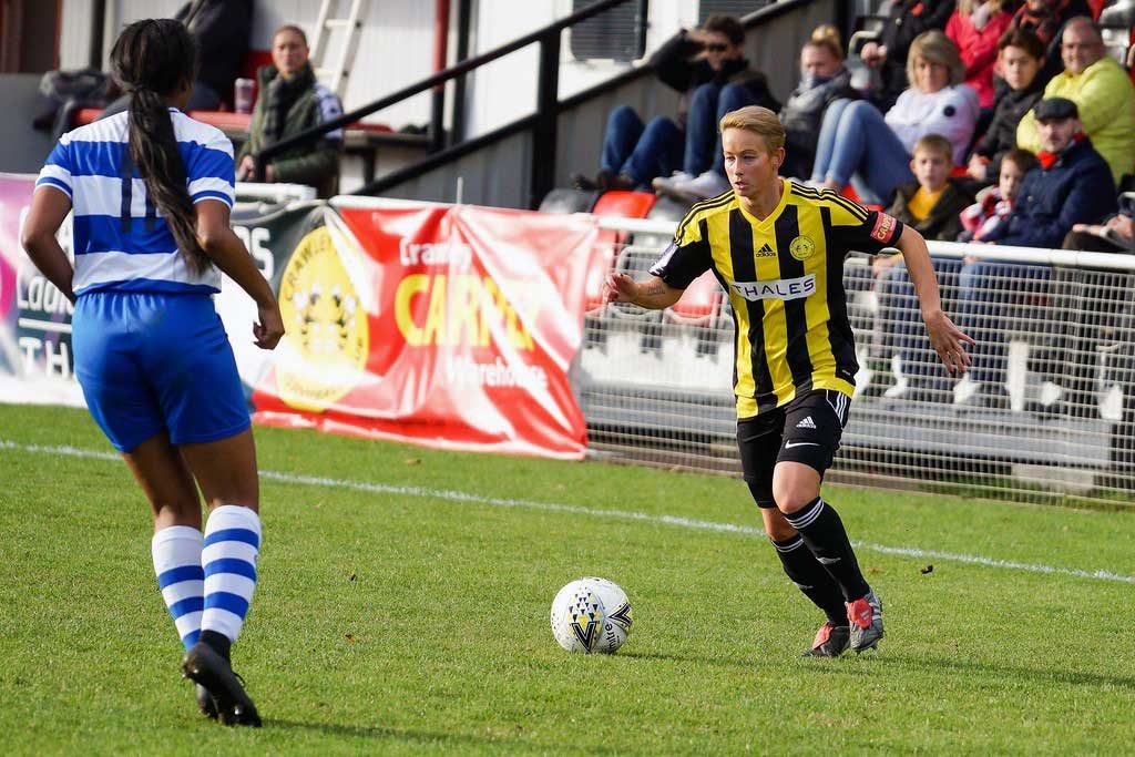 Emma Plewa of Crawley Wasps (Crawley Wasps).