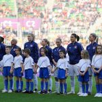 Lyon's starting lineup for the 2019 UEFA Women's Champions League final. (Daniela Porcelli / OGM)