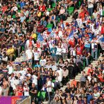 Lyon supporters at the 2019 UEFA Women's Champions League final. (Daniela Porcelli / OGM)