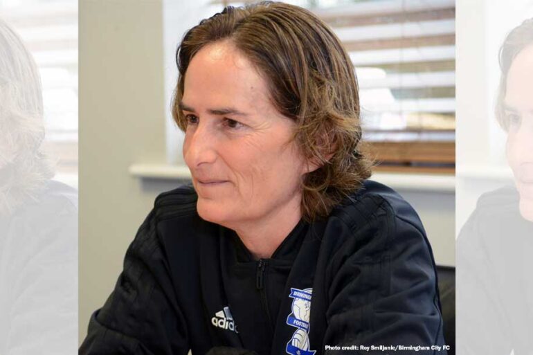 Marta Tejedor, head coach of Birmingham City (Roy Smiljanic/Birmingham City FC)