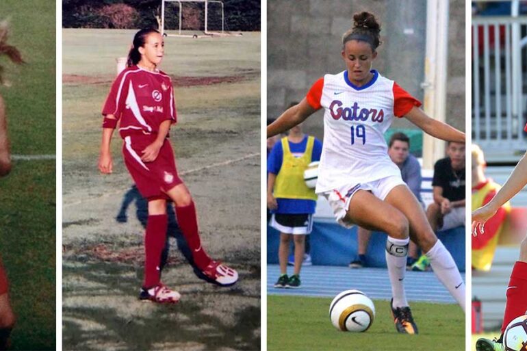 Havana Solaun through the years, from pee-wee soccer to Washington Spirit.