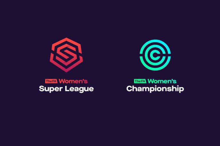 FA Women's Super League and FA Women's Championship logos.