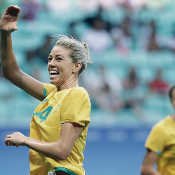 Alanna Kennedy for Australia. (Chung Sung-Jun, FIFA/Getty Images)