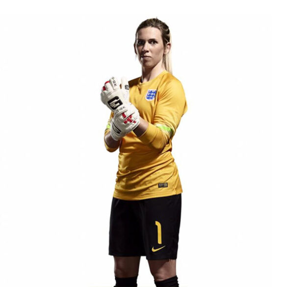 England goalkeeper Carly Telford. (The FA)