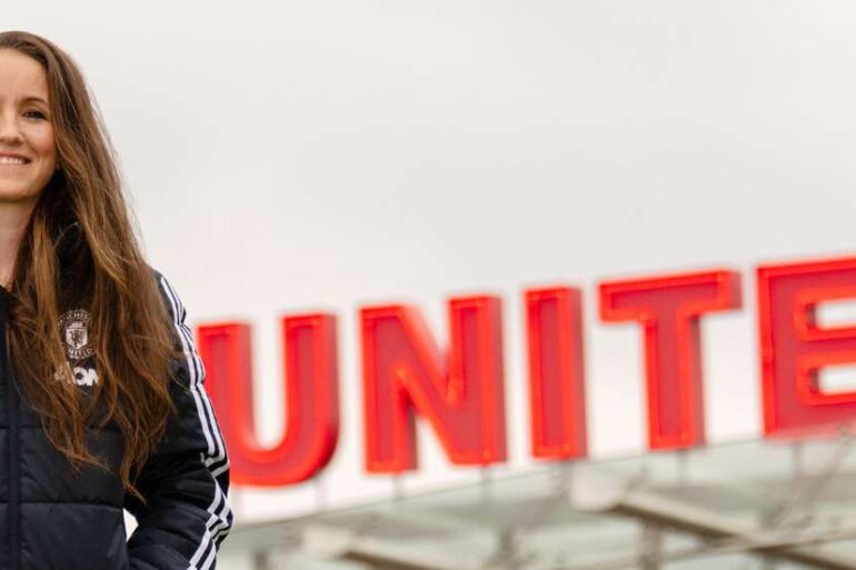 Casey Stoney, manager of Manchester United. (Manchester United)