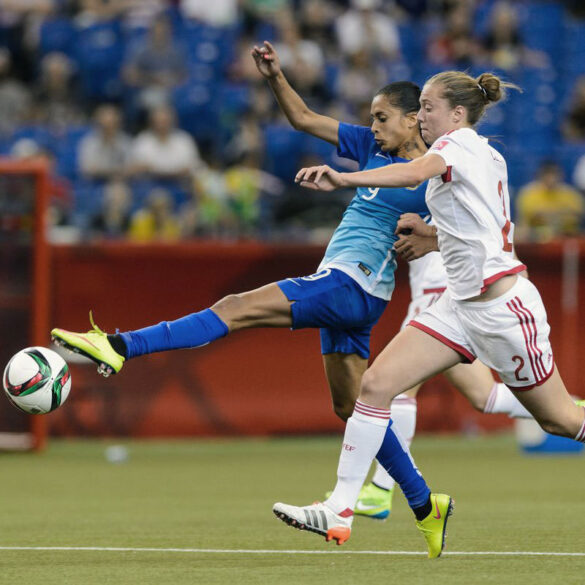 Spain's Celia Jimenez Delgado. (Minas Panagiotakis / Getty Images)