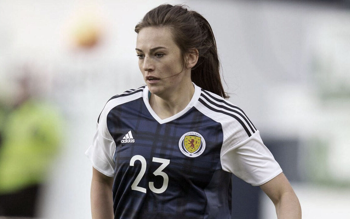 Chloe Arthur suiting up for Scotland. (Getty Images)