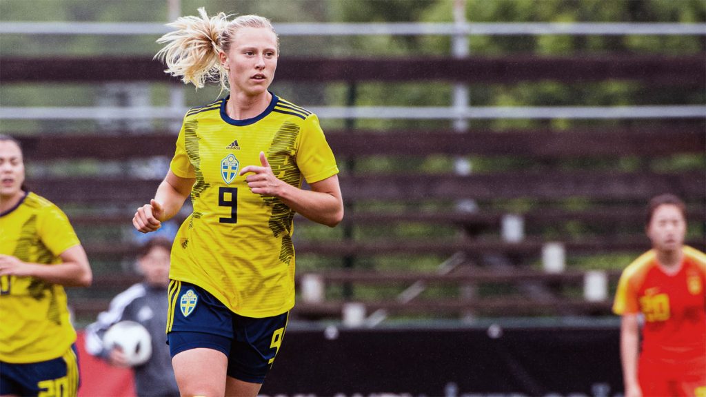 Sweden's Rebecka Blomqvist. (Svenskfotboll.se)