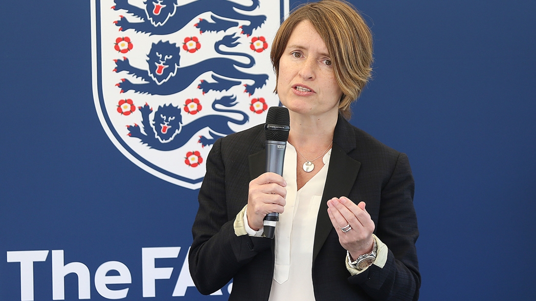 Kelly Simmons, The FA's Director of the Women's Professional Game. (The FA)