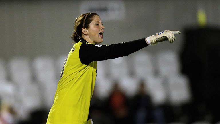 Marie Hourihan playing for Chelsea. (Chelsea FC)