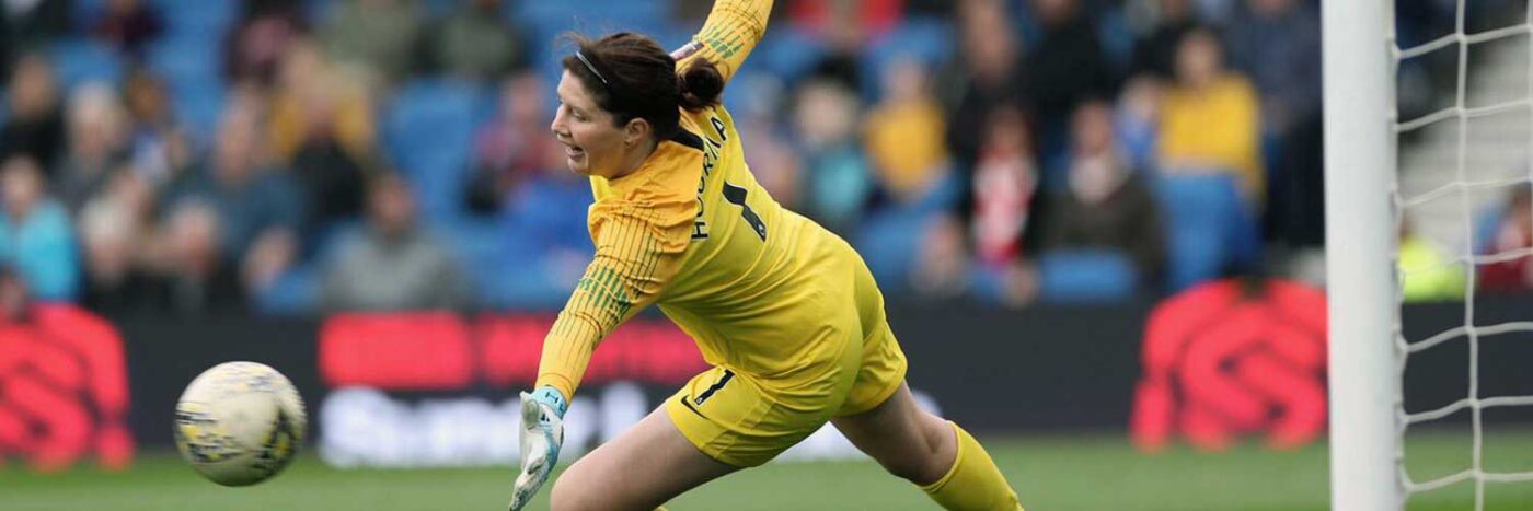 Goalkeeper Marie Hourihan. (Marie Hourihan/Twitter)