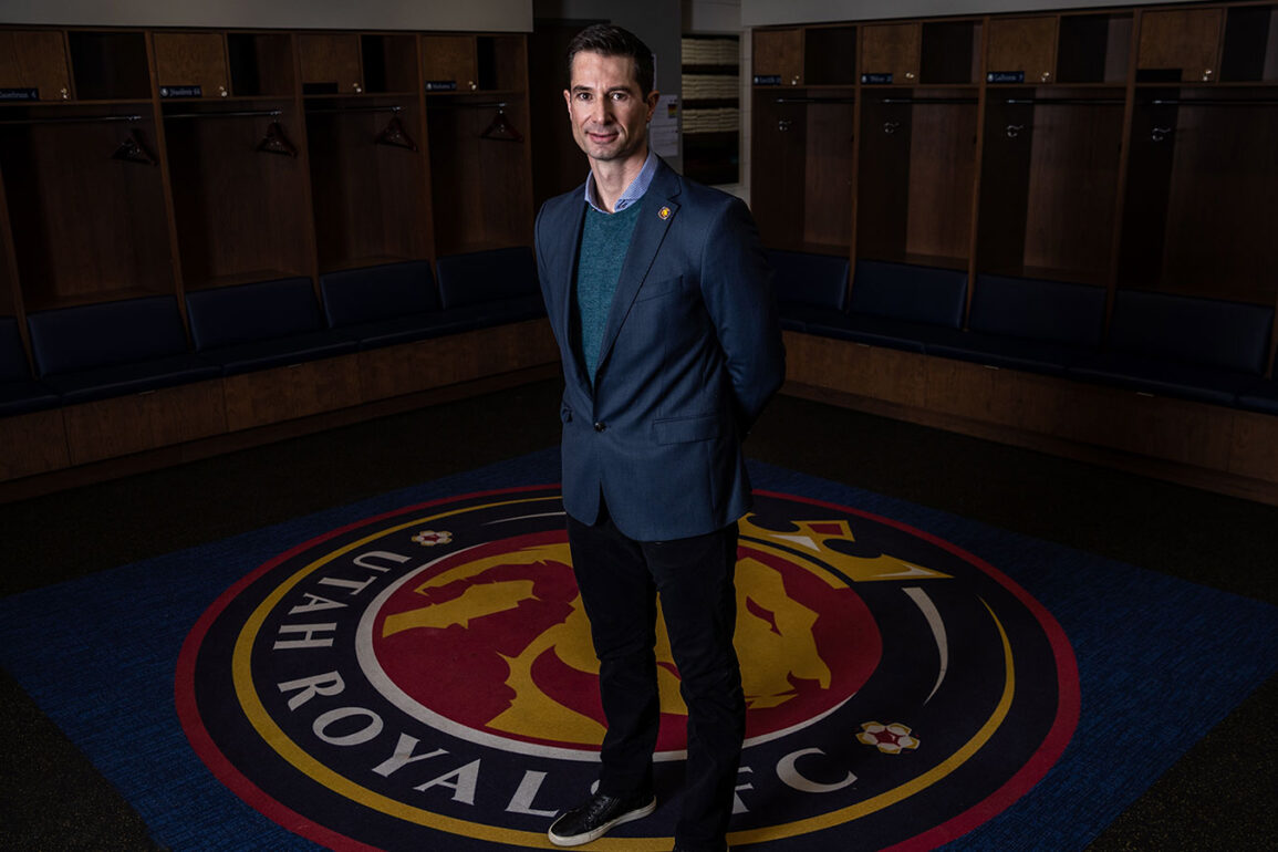 Craig Harrington, head coach of Utah Royals FC. (Utah Royals FC)