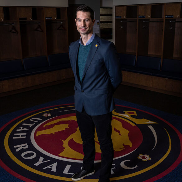 Craig Harrington, head coach of Utah Royals FC. (Utah Royals FC)