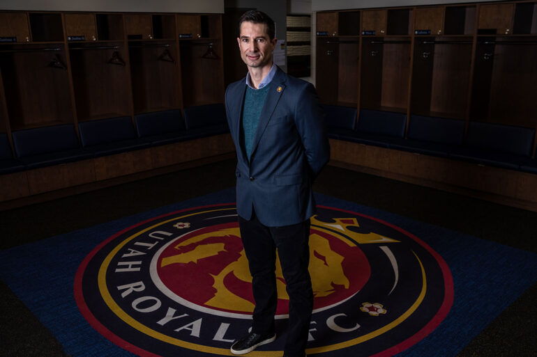 Craig Harrington, head coach of Utah Royals FC. (Utah Royals FC)