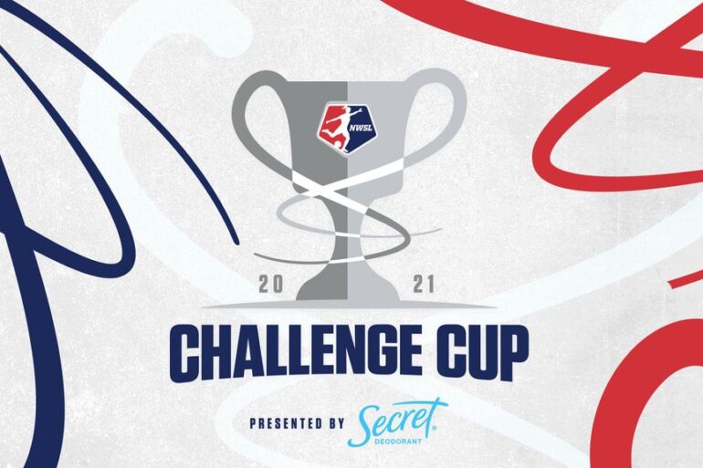 2021 NWSL Challenge Cup logo banner