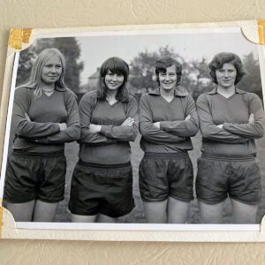 Jeannie Allott, Pat Firth, Sylvia Gore, Sheila Parker of Fodens Ladies. (Pat Firth)