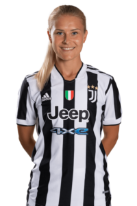 Amanda Nilden in Juventus jersey. (Juventus FC)