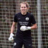 Goalkeeper Anna Moorhouse training with the Orlando Pride. (Orlando Pride)