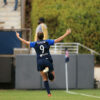 Jodie Taylor celebrates after scoring for the San Diego Wave FC. (Jenny Chuang/San Diego Wave FC)