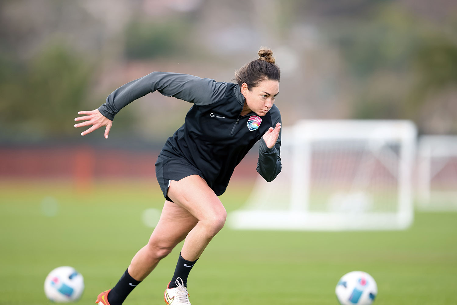 Forward Jodie Taylor training with San Diego Wave FC. (San Diego Wave FC)