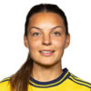 Johanna Rytting Kaneryd Euro 2022 headshot for Sweden.
