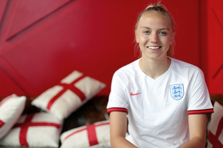 England's Esme Morgan. (The FA)