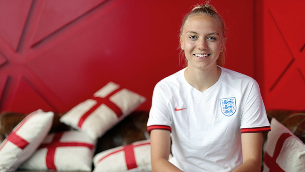 England's Esme Morgan. (The FA)