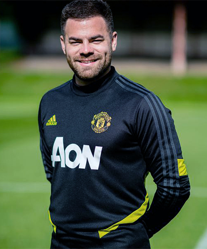 Manchester United assistant coach Martin Ho. (Manchester United)